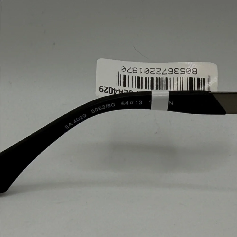 Emporio Armani Black Sunglasses with Gradient Lenses 0EA4029